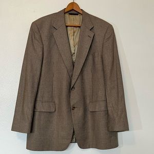 Brooks Brothers Men's Tan and Brown Blazer size 42 RG